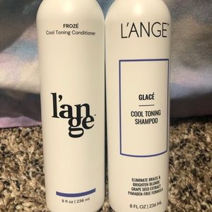Lange Cool Toning Shampoo and Conditioner